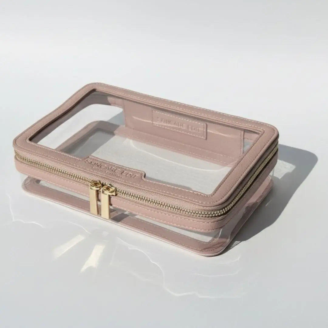 Skincare Edit Luxe Travel Bag - Medium, Pink (100% off)