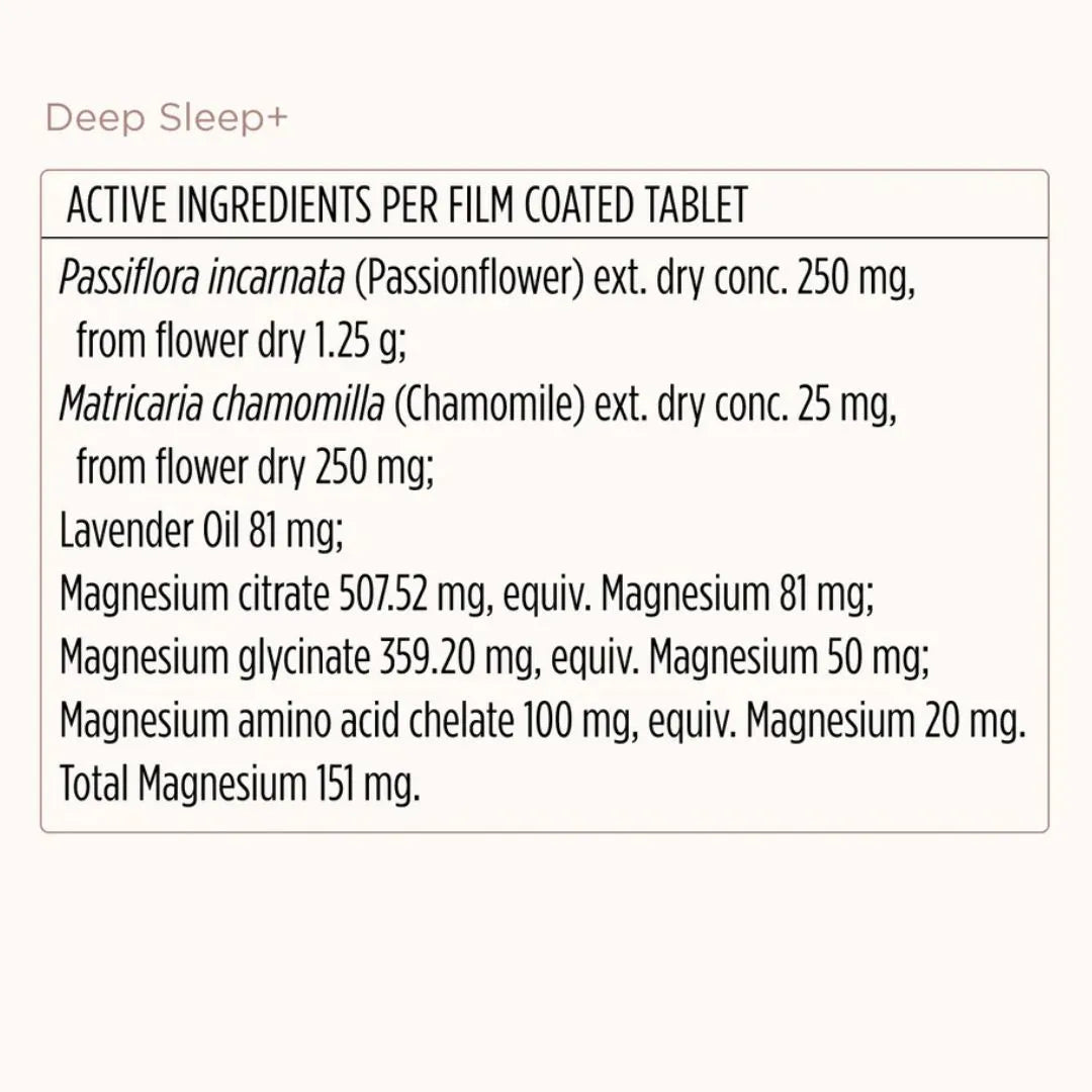 JSHealth Deep Sleep + Nightly Magnesium Support Formula, 60 Tablets
