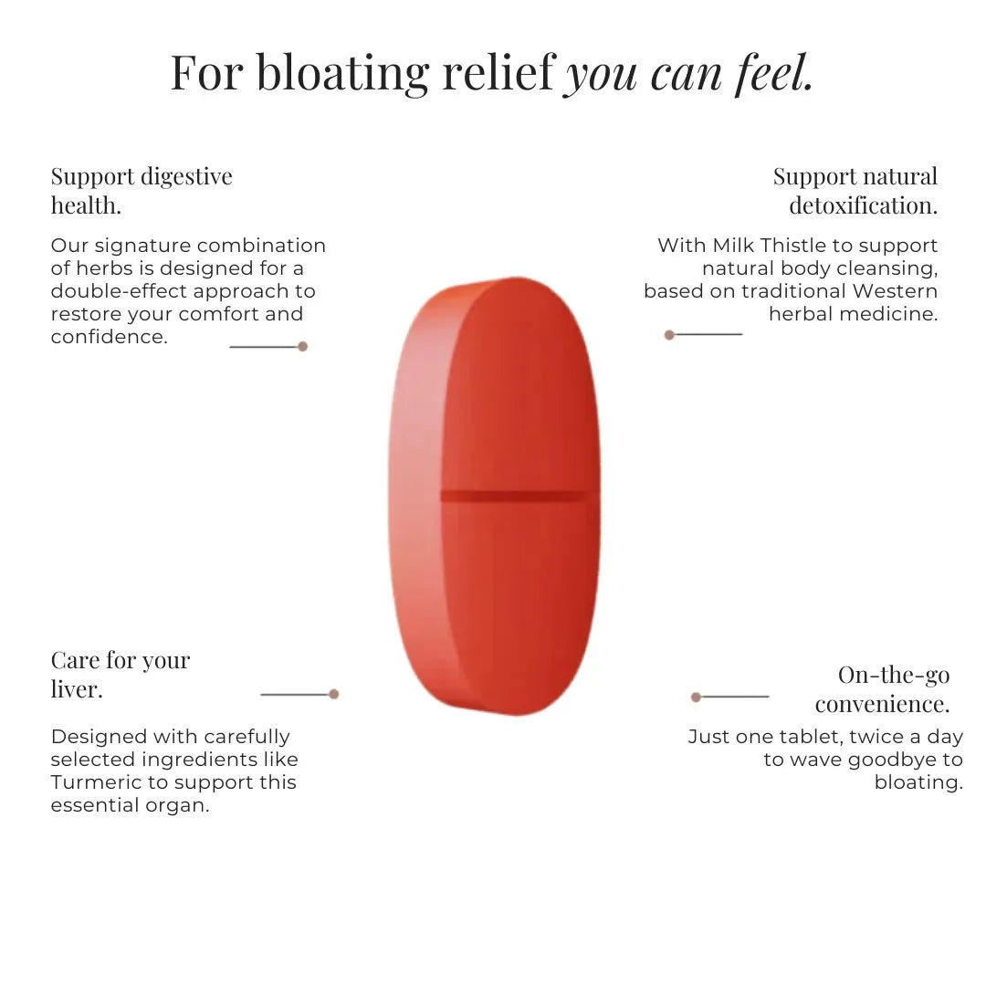 JSHealth Detox + Debloat Supplements, 60 Tablets