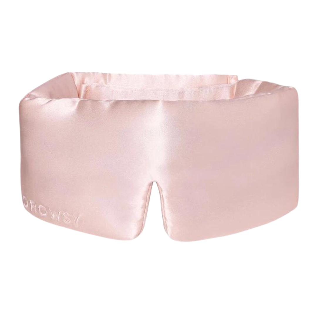 DROWSY Silk Sleep Mask - Sunset Pink