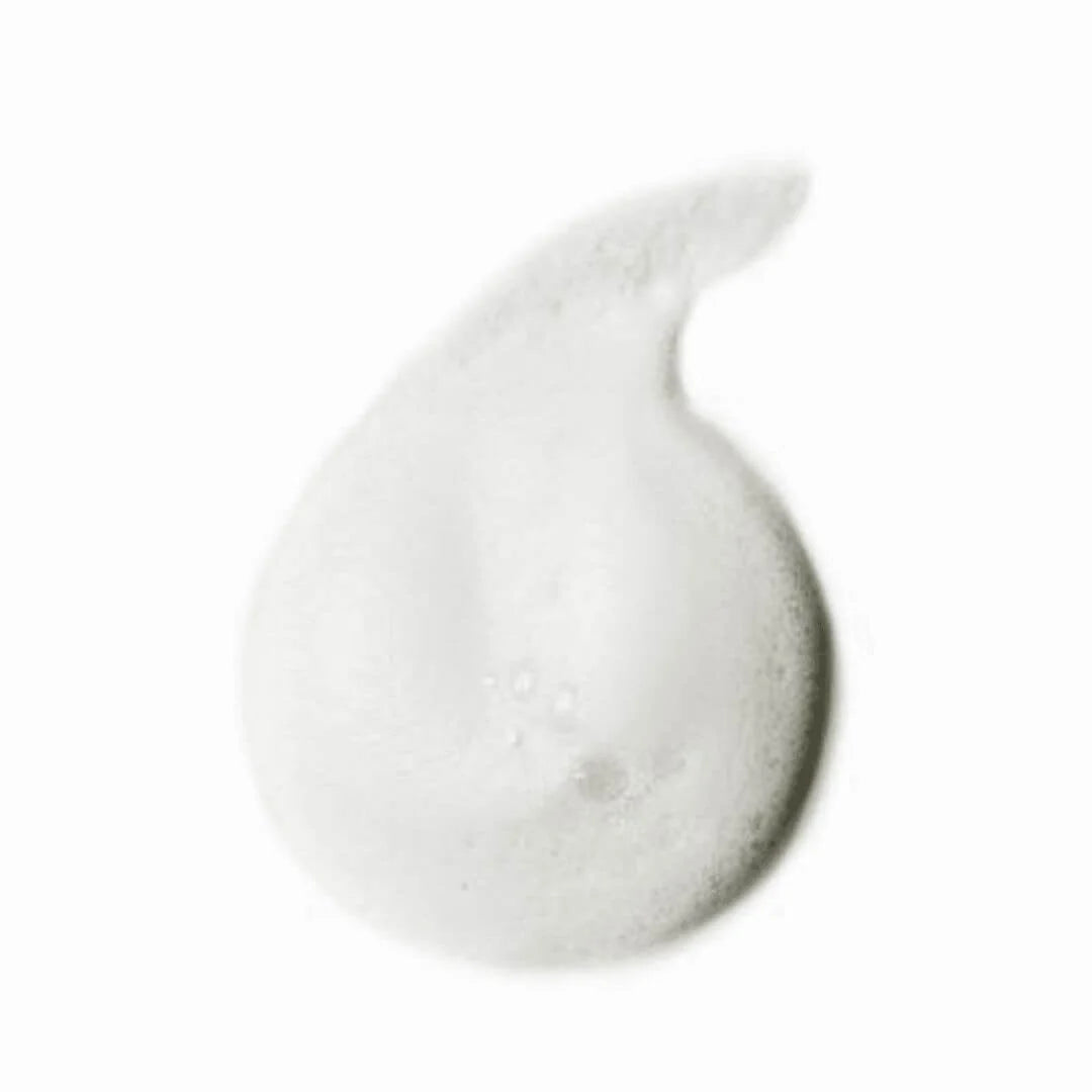 Glacier-Foam-Cleanser gel, showing a soft, bubbly texture