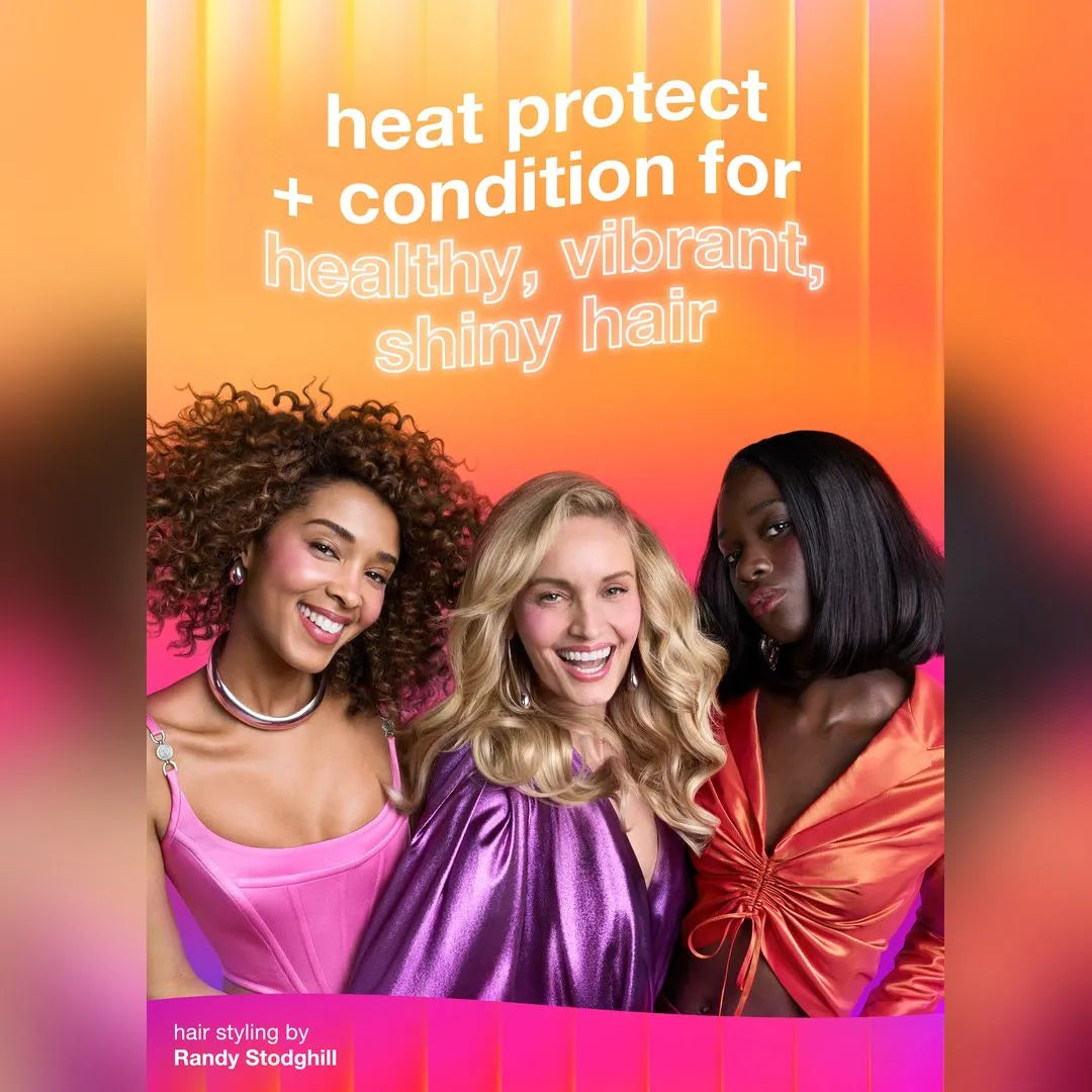 K18 Heat Bounce reduces frizz from heat styling