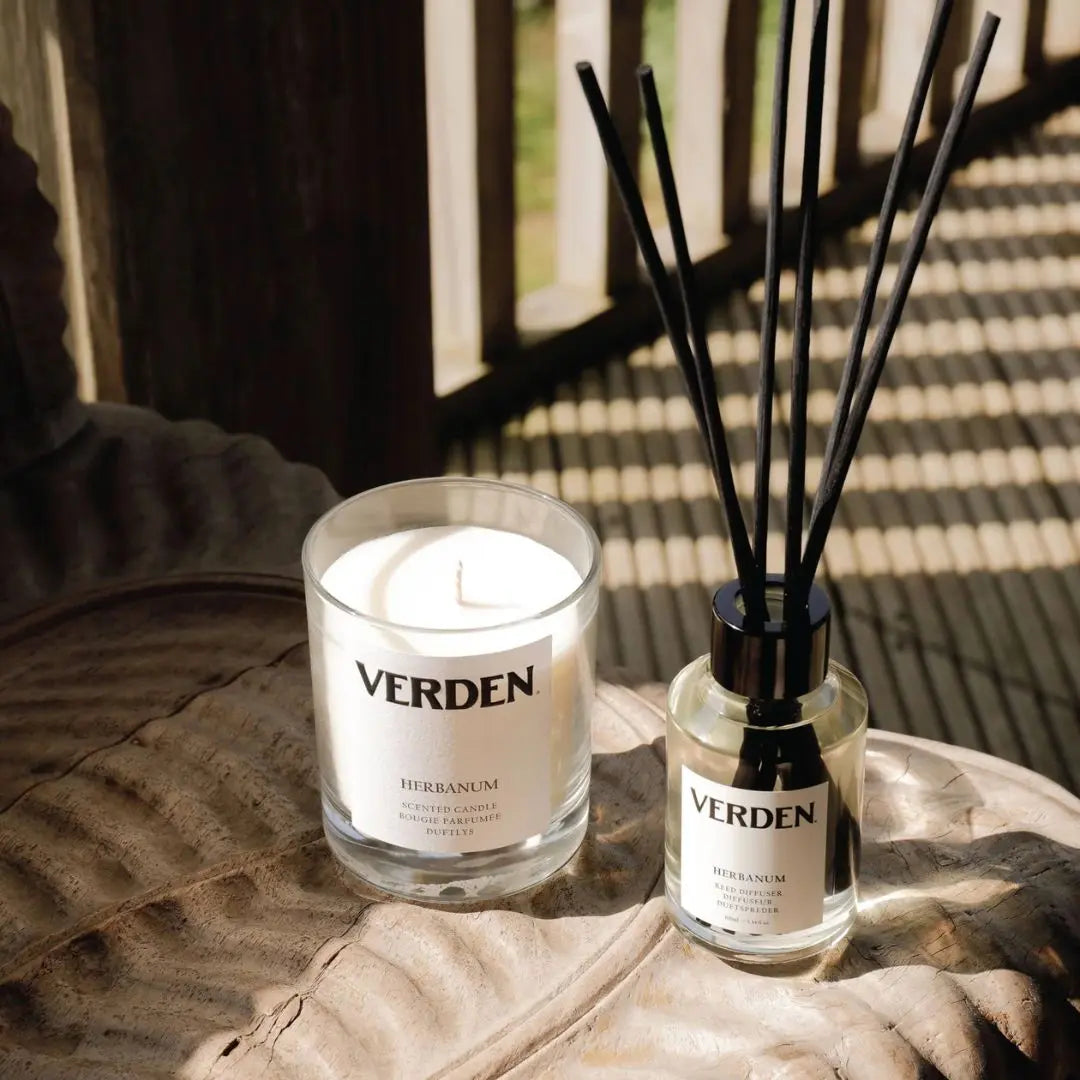 Verden Herbanum  Fresh and Purifying Reed Diffuser, Natural Fragrance