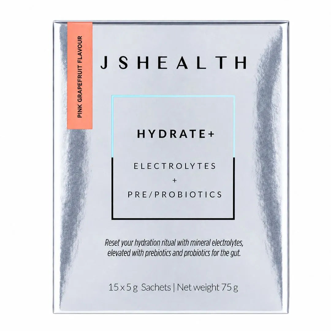 JSHealth Hydrate+ Powder Formula, 15 x 5 g Sachets