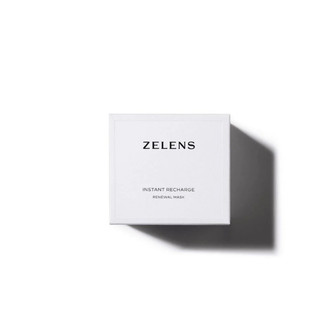 Zelens Instant Recharge Renewal Mask 50ml – product and box packaging shot on white background