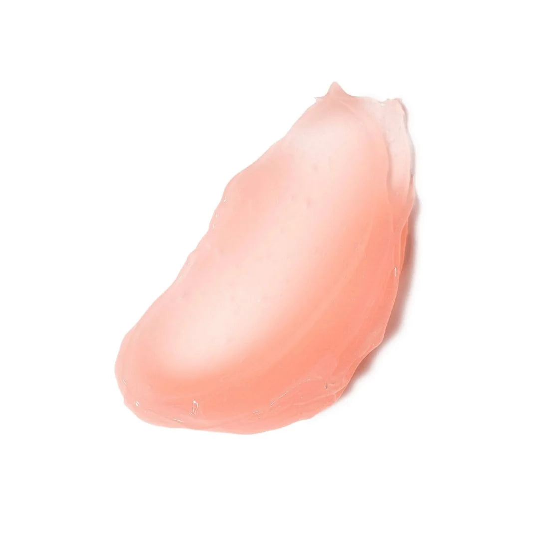 Zelens Instant Recharge Renewal Mask 50ml – pink gel texture swatch close-up on white background