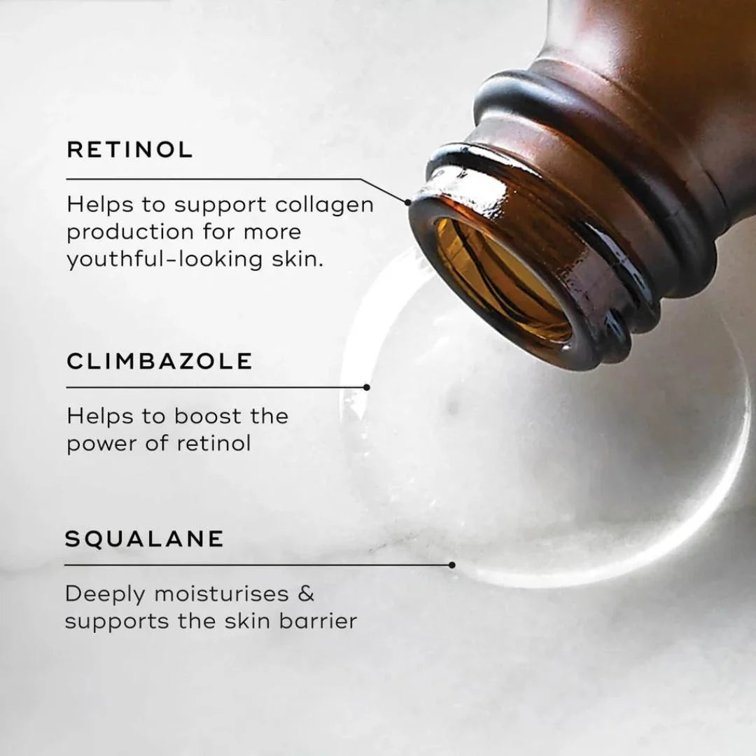 Medik8 Intelligent Supercharged Retinol 3 TR 15ml – product texture swatches close-up