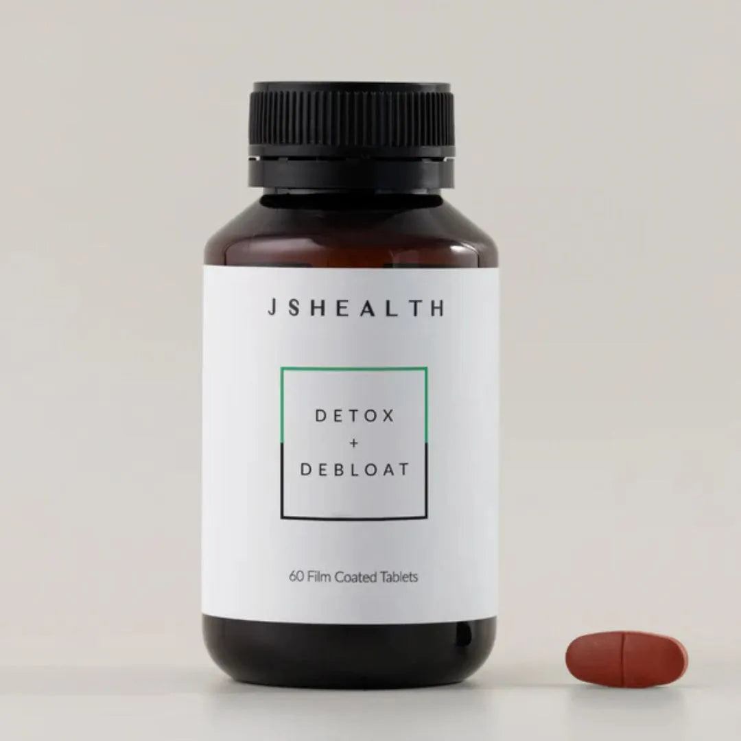 JSHealth Detox + Debloat Supplements, 60 Tablets