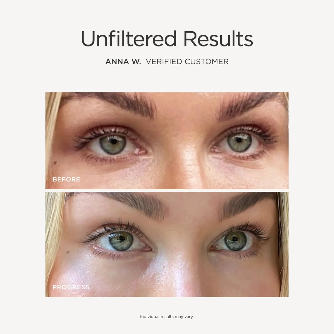 JSHealth Illuminating Peptide Eye Serum 15ml – how to use infographic: apply morning and night around eye area