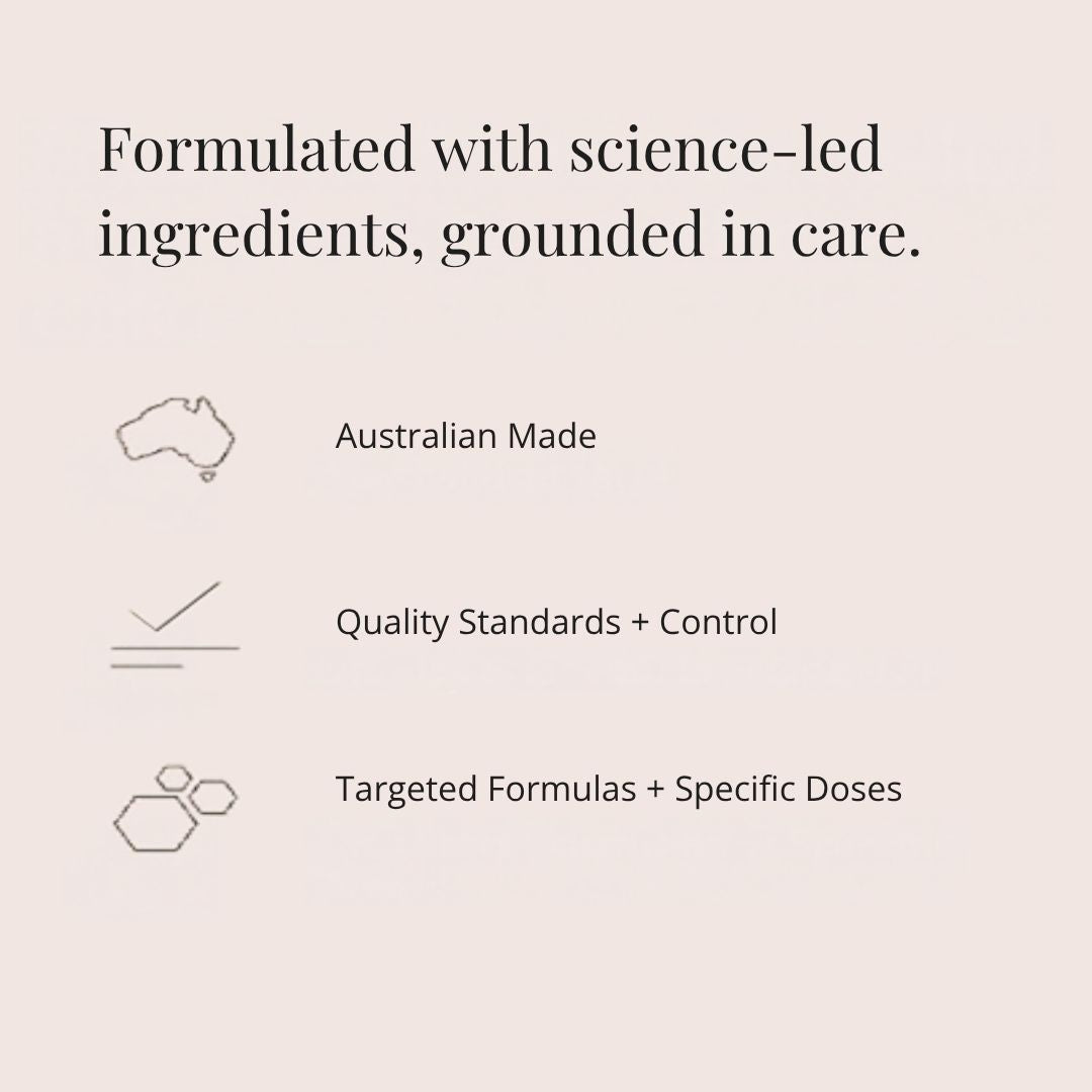 JSHealth NMN 500 + Resveratrol Australian made supplement with science-led ingredients, quality standards and targeted doses