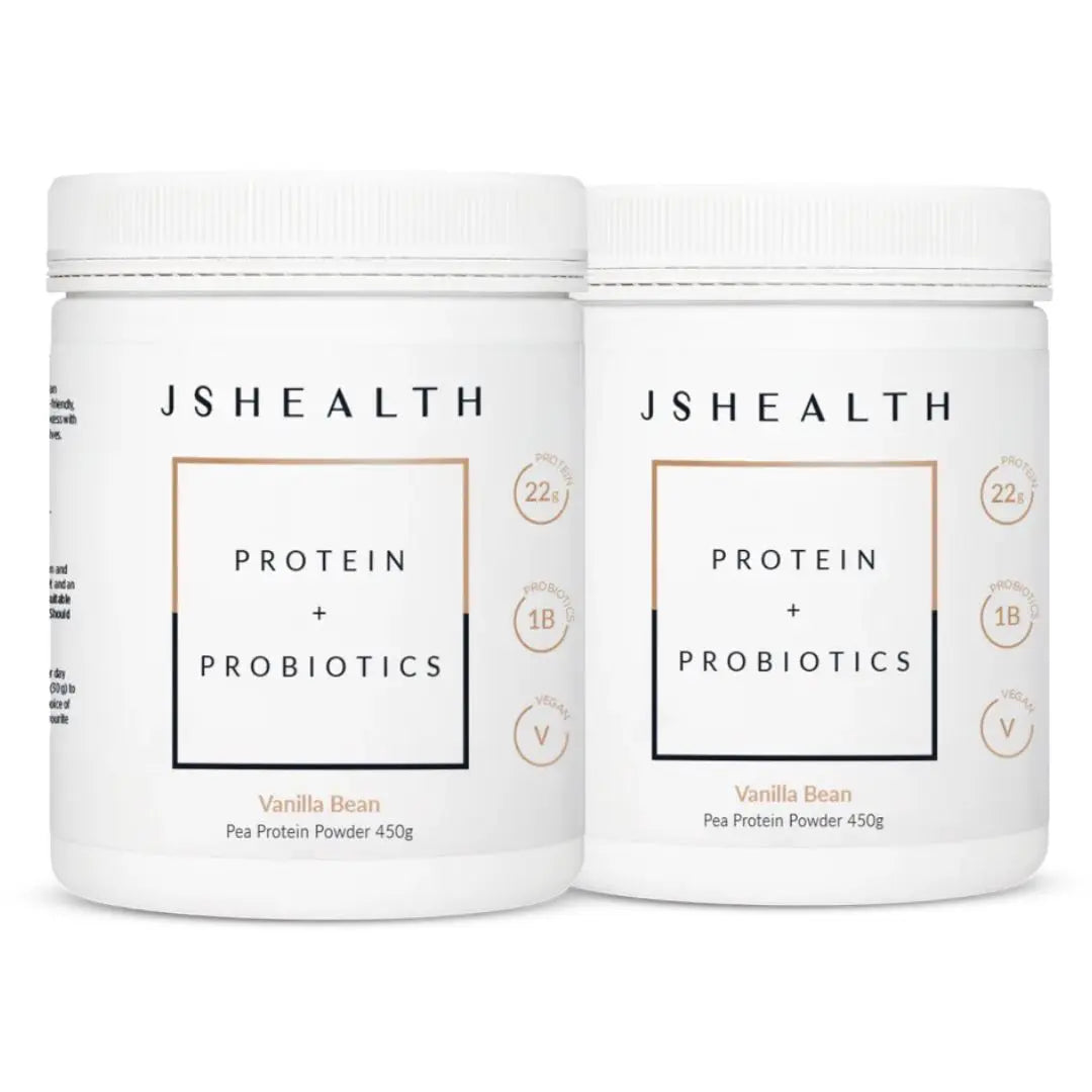JSHealth Protein + Probiotics - Vanilla Bean, 450g