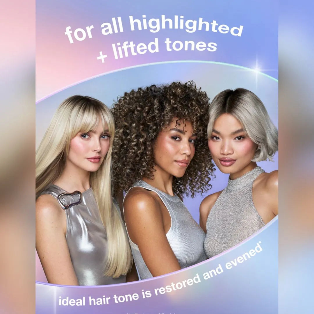 K18 TripleBright Oxidation Defense Purple Shampoo results