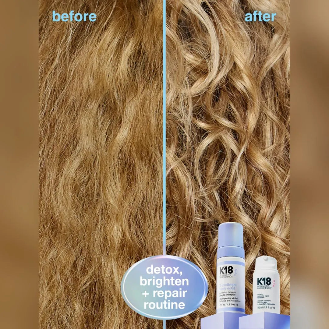 K18 TripleBright oxidation defense for colour-treated hair