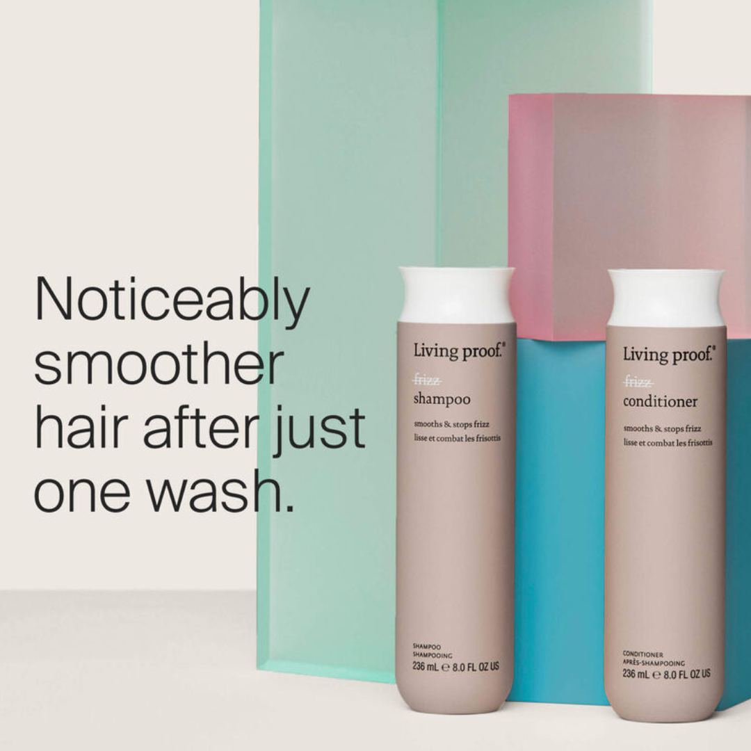 Living Proof No Frizz Extend Kit - Shampoo + Conditioner + Smooth Styling Cream