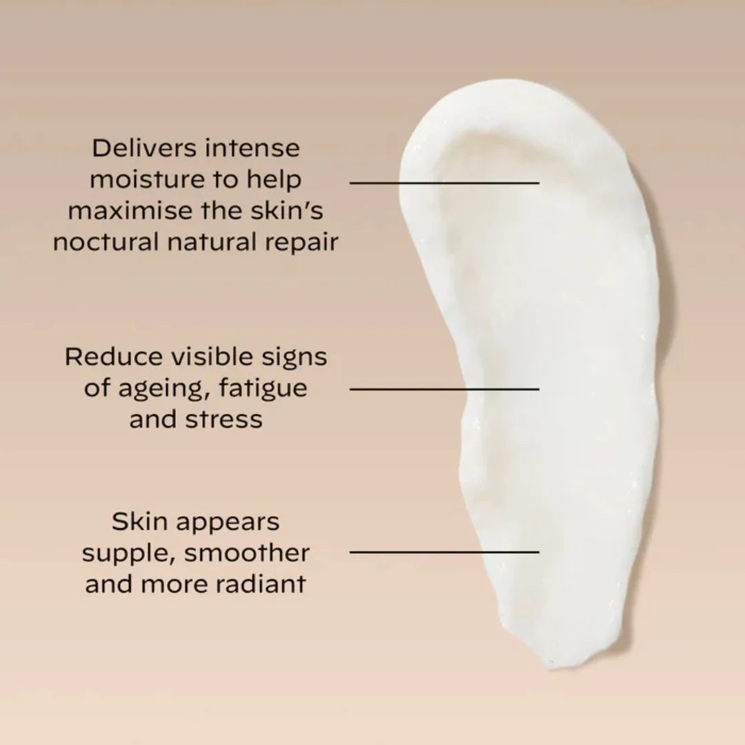 Zelens Melatonin B12 Overnight Repair Mask benefits: intense moisture, smoother suppler skin, reduced visible signs of ageing