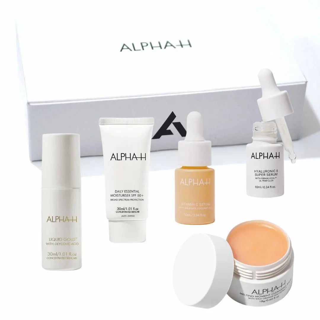 Alpha-H skincare product  travel set