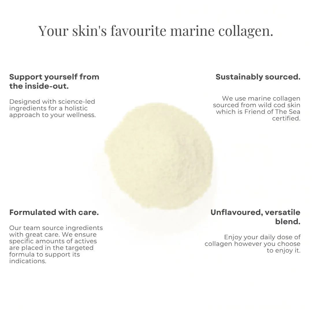 JSHealth Pure Marine Collagen + Unflavoured Powder, 90g