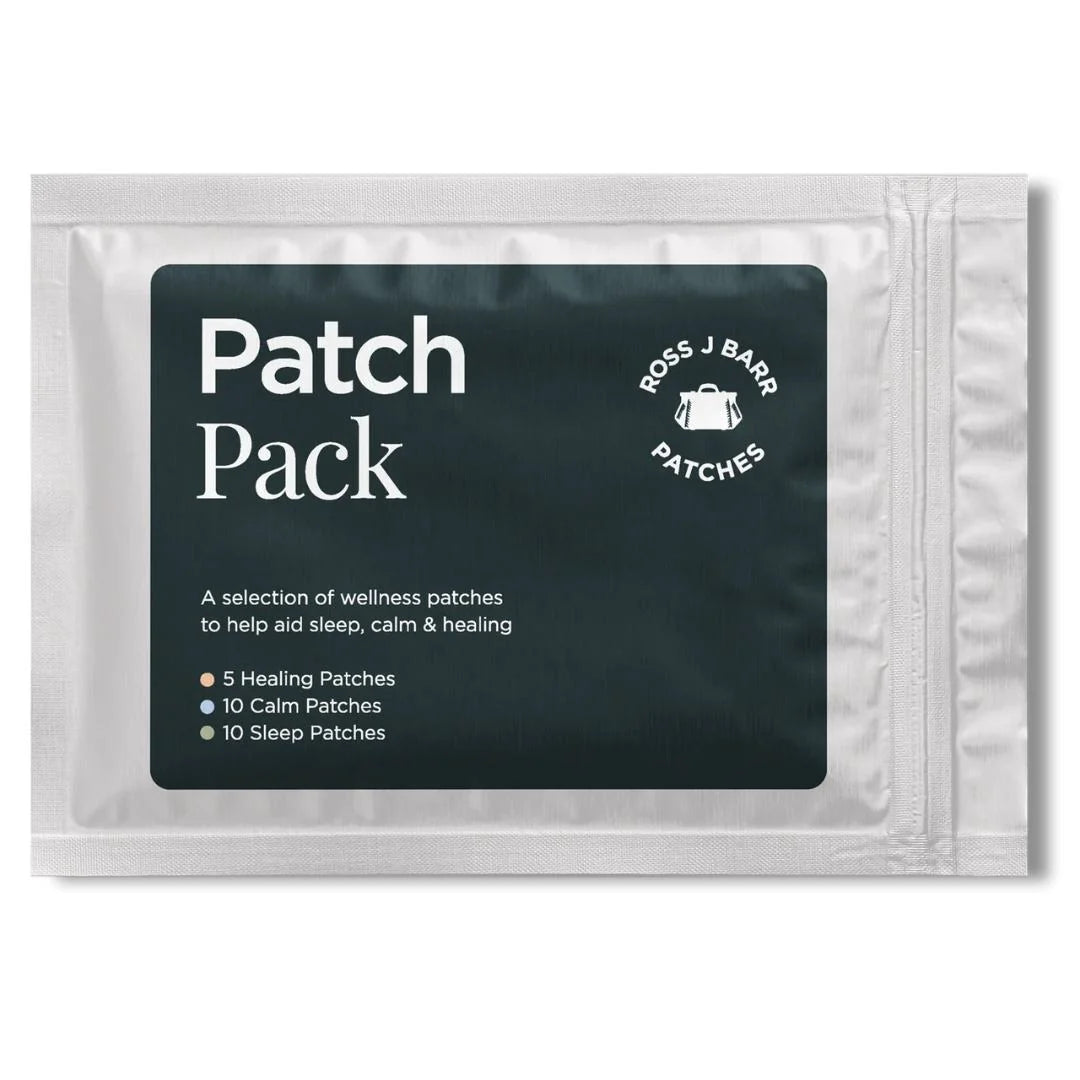 Ross J. Barr Patch Pack 25 patches – front-of-pack product multi-patch pack shot on white background