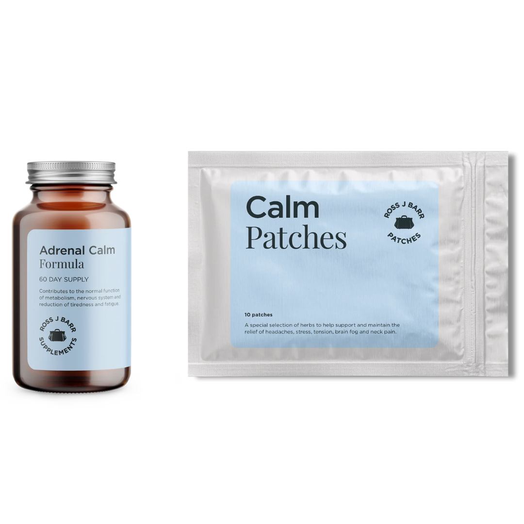 Ross J. Barr Calm Support Duo - 60 Capsules + 10 Patches