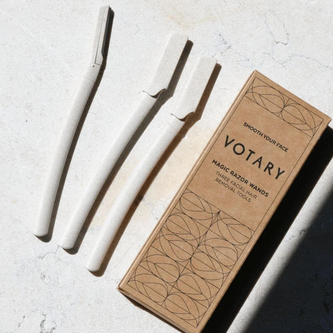Votary Magic Razor Wands - Three Facial Hair Removal Tools