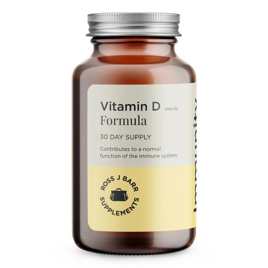 Ross J. Barr Vitamin D3 2000 Formula 60 tablets – front-of-pack product bottle shot on white background