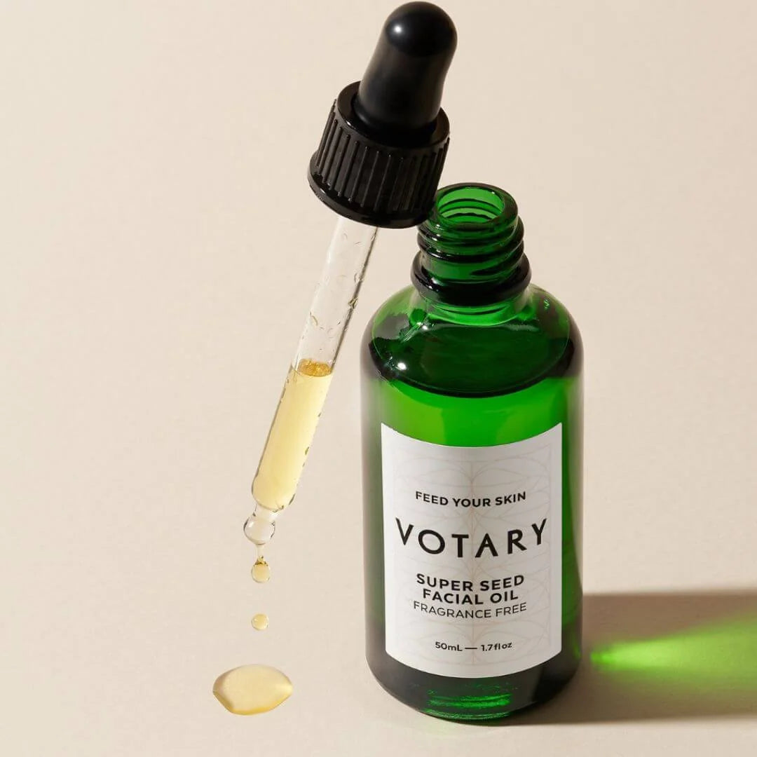 Votary Super Seed Facial Oil – Fragrance Free, 50ml