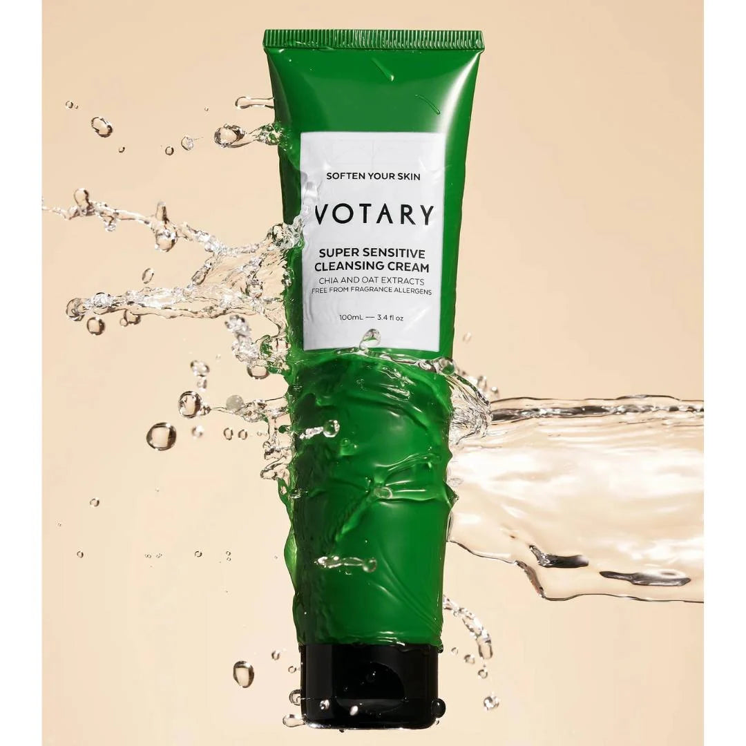 Votary Super Sensitive Cleansing Cream - Chia and OAT Extracts, 100ml