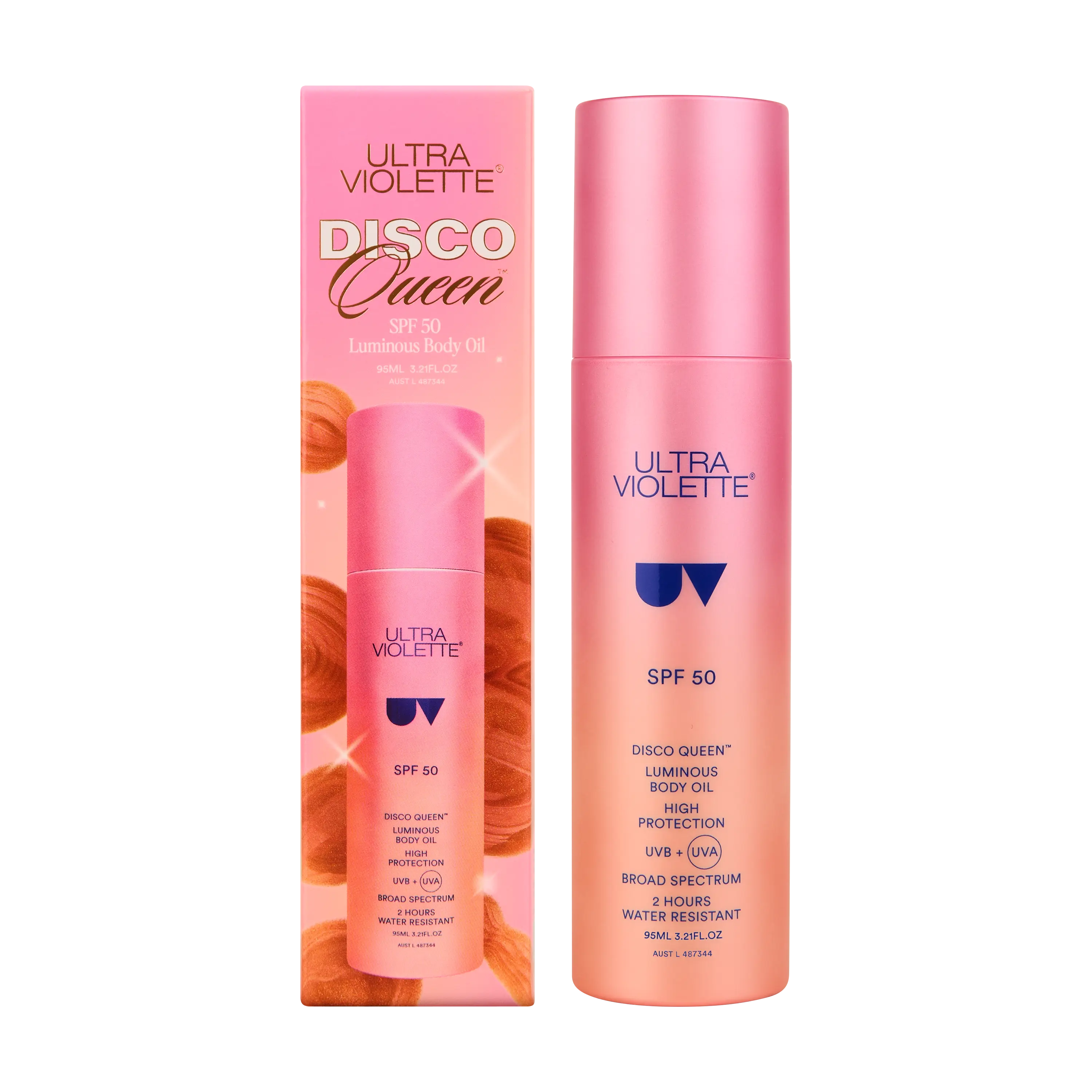 Ultra Violette Disco Queen™ SPF 50 Luminous Body Oil Skinscreen