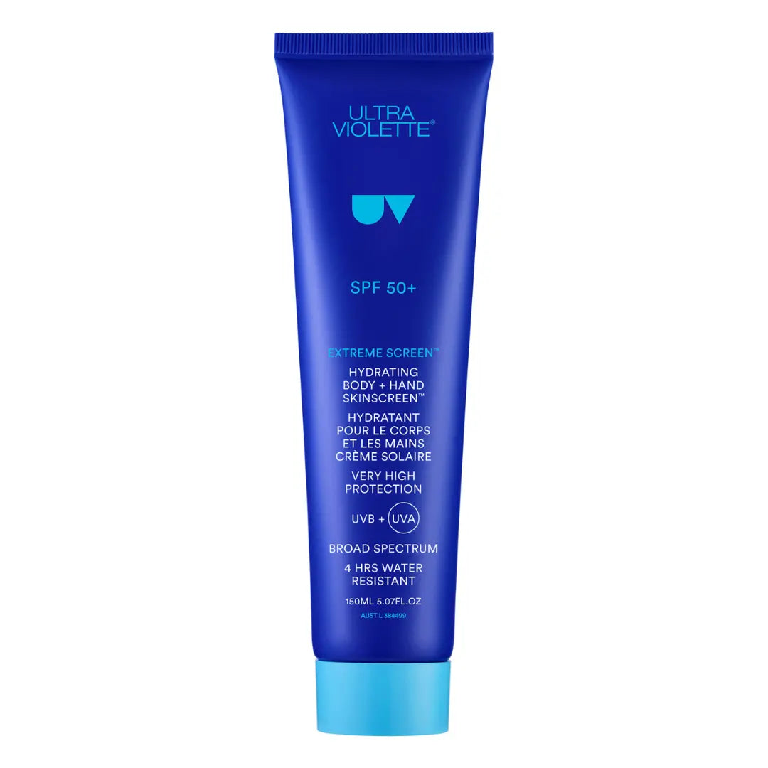 Ultra Violette Extreme Screen SPF50+ hydrating body and hand SKINSCREEN 150ml tube