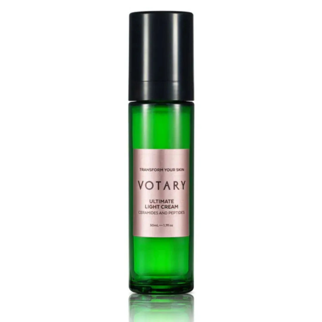 Votary Ultimate Light Cream, Ceramides and Peptides, 50ml