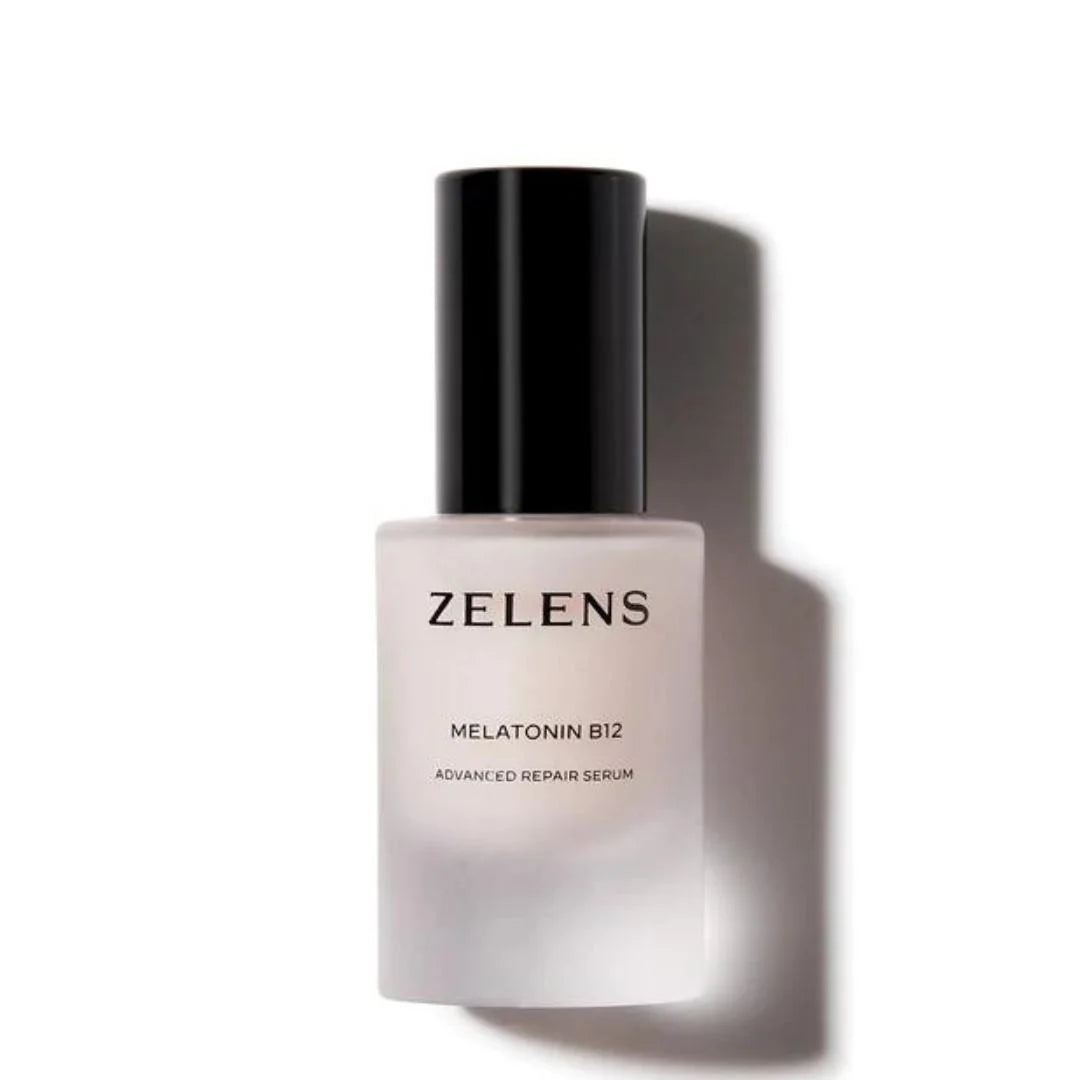 Zelens Melatonin B12 Advanced Peptide Repair Serum 30ml for tired, stressed skin