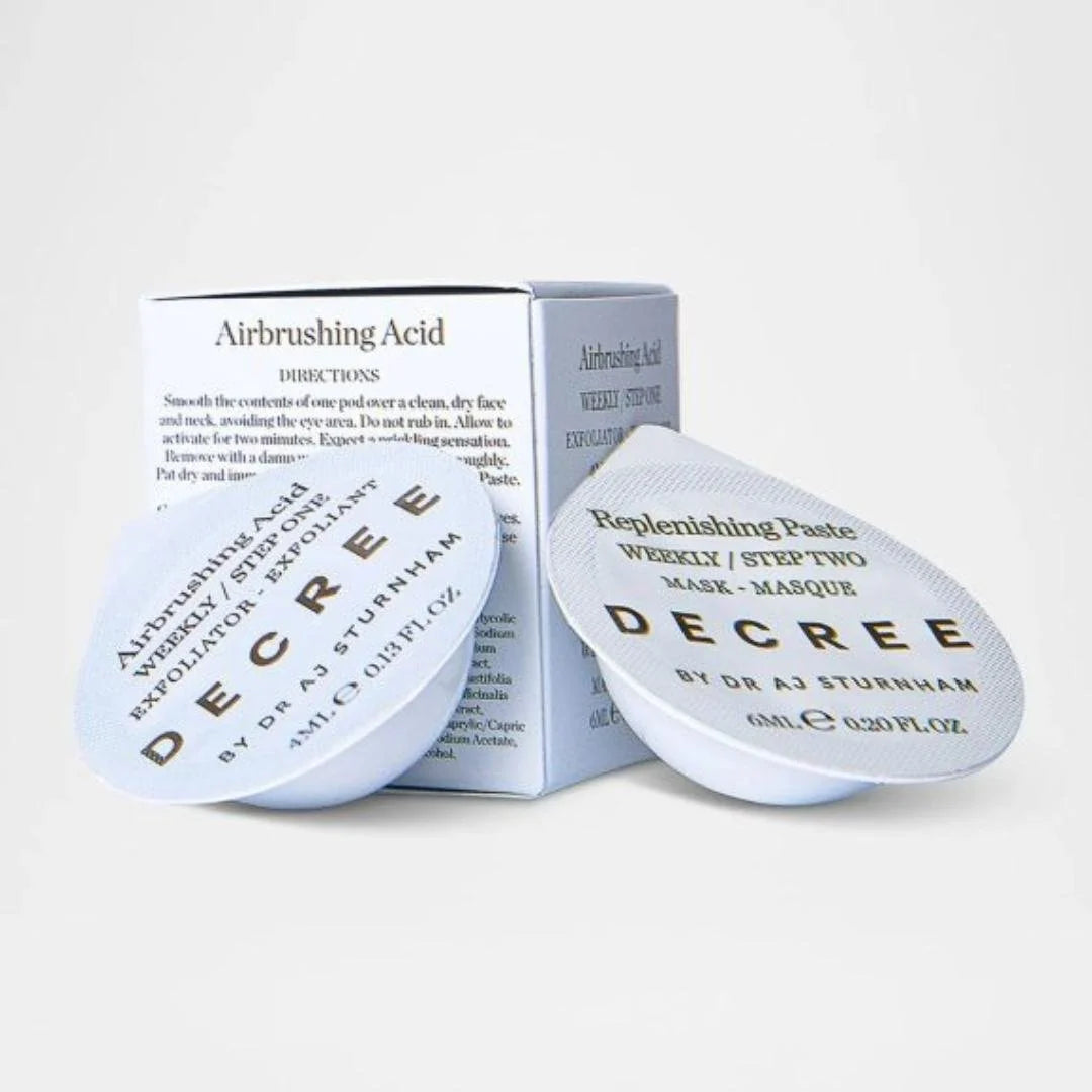 Decree Weekly - Airbrushing Resurfacing Exfoliation Acid + Replenishing Paste Mini