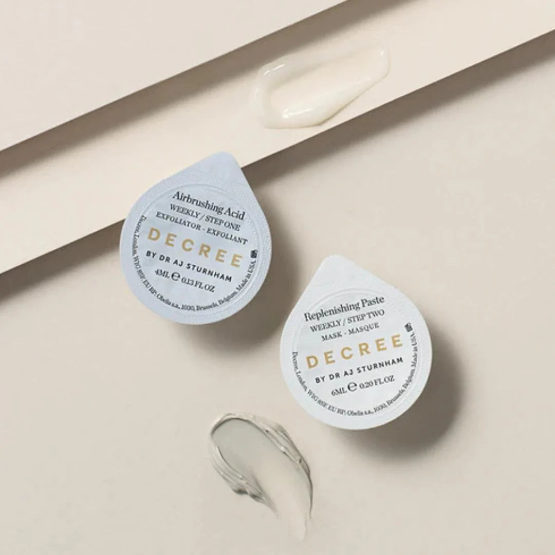 Decree Weekly - Airbrushing Resurfacing Exfoliation Acid + Replenishing Paste Mini