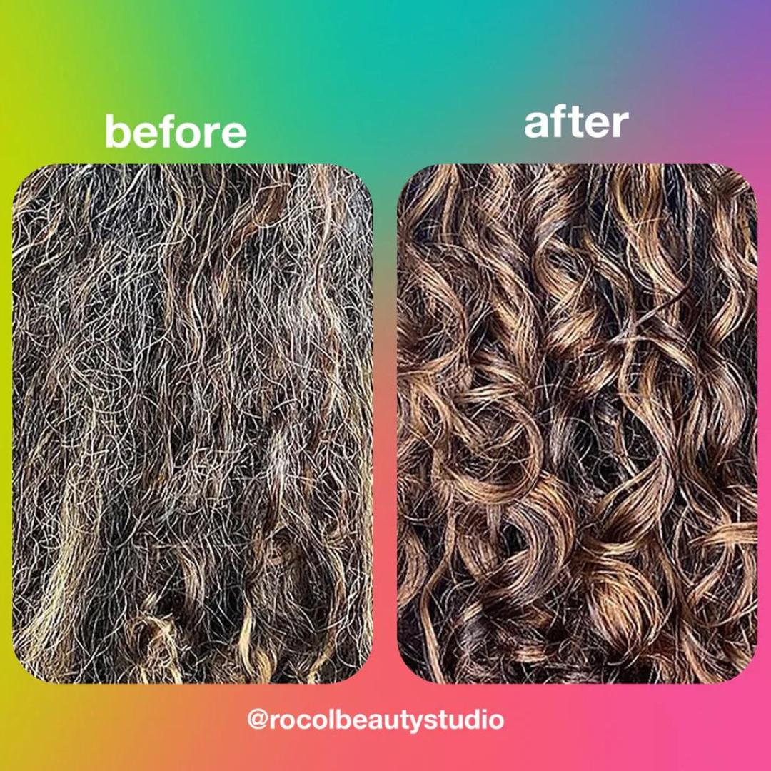 K18 Hair Before After