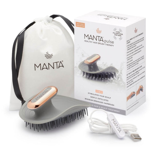 Manta Pulse Healthy Hair Brush Therapy