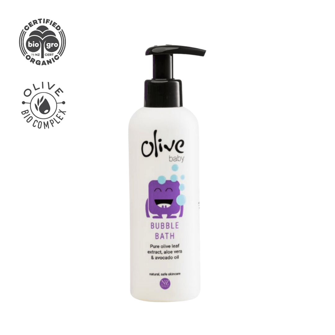 Olive Baby Bubble Bath Pure Olive Leaf