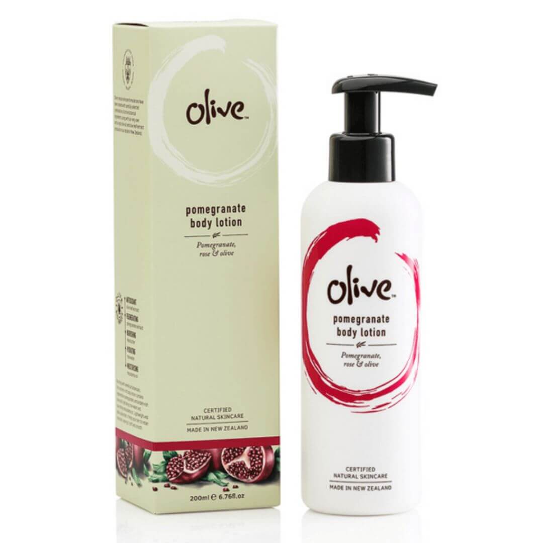 Olive Pomegranate Body Lotion packed