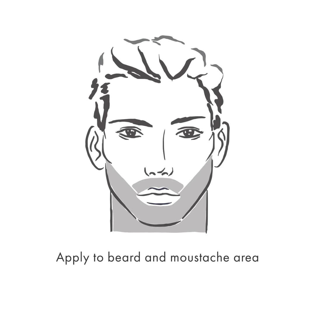 TRI-Action Beard Applying 