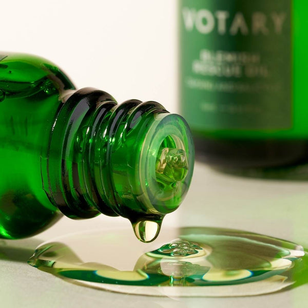 bottle oil spots