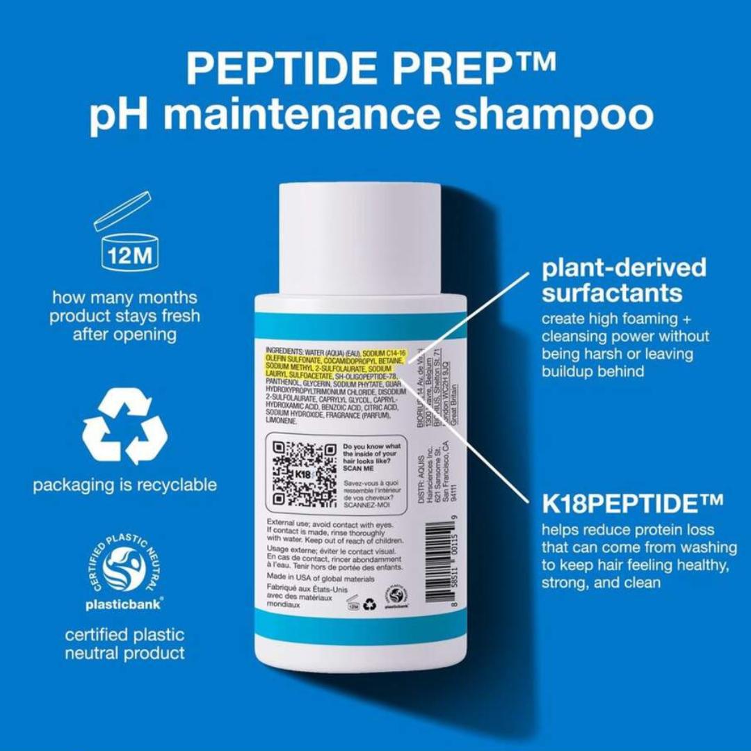 pH maintenance shampoo Containts